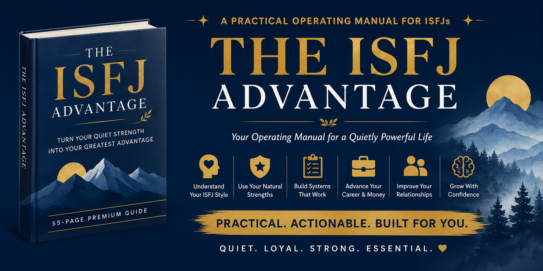 The ISFJ Advantage cover