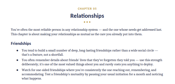 Chapter 5 preview: Relationships