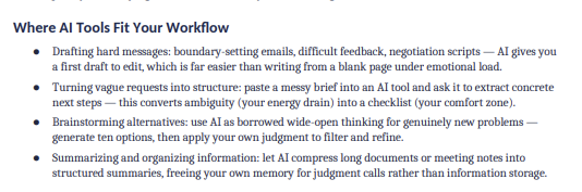 Where AI Tools Fit Your Workflow